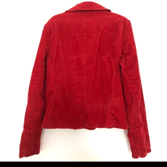 J Crew Red Corduroy Jacket - Picture 5 of 6